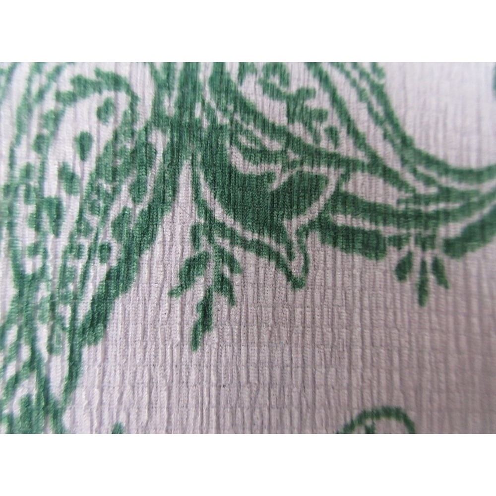 Urban Outfitters Dress Womens M Green Paisley Print Mock Neck Y2K Goblincore - Picture 7 of 16